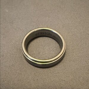 Triton Men's Classic Tungsten Wedding Band Size 8mm